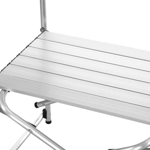 Mesa dobrável para cozinha de campismo 146x46x70cm - Ideal para campismo e churrasco