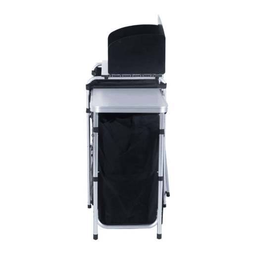 Mesa dobrável para cozinha de campismo 146x46x70cm - Ideal para campismo e churrasco