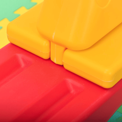 HOMCOM Baloiço Infantil em Forma de Girafa com Encosto Guidão Texturizado Carga 20kg por Assento para Interior e Exterior 150x32x60cm Multicor