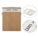 Cesta para Ropa Sucia Bambú HOMCOM, hogar - baño Cesta para Ropa Sucia Bambú HOMCOM, hogar - baño Marron