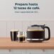 Cecotec Cafetera de goteo Coffee 66 Grind Drop Cecotec Cafetera de goteo Coffee 66 Grind Drop Negro
