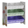 Estante para crianças Boiro 60x62x30 cm Aqua Dream motif en.casa