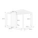Persianas de aluminio 1.3m 123x6 Persianas de aluminio 1.3m 123x6 Blanco