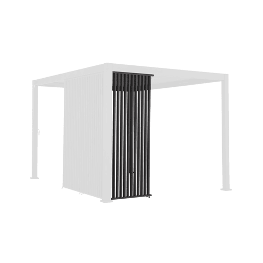 Persiana vertical 100cm pérgola bioclimática 3x3m, 3x4m, 3x6m, Triomphe persiana vertical 100cm , Antracite, 92.5x92.5x236 cm