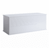 Baú de armazenamento Quarto de dormir Branco 100x40x40 1 porta Ariel Muebles Bonitos