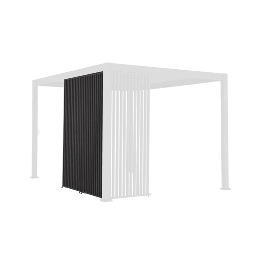 Persiana vertical 130cm para pérgola bioclimática 4x3m Triomphe, Triomphe persiana vertical 130cm, Antracite, 123.5x123.5x236 cm