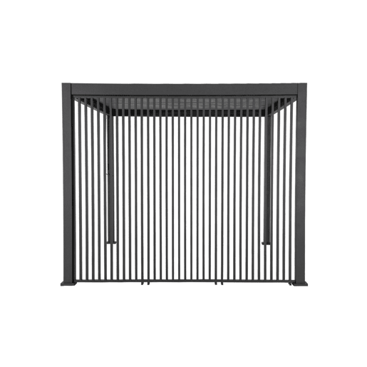 Persiana vertical 130cm para pérgola bioclimática 4x3m Triomphe, Triomphe persiana vertical 130cm, Antracite, 123.5x123.5x236 cm