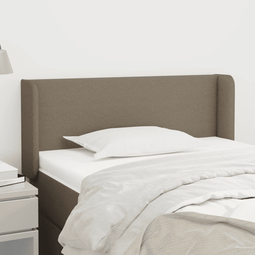 vidaXL Cabecero de tela gris taupe 93x16x7888 cm vidaXL Cabecero de tela gris taupe 93x16x7888 cm