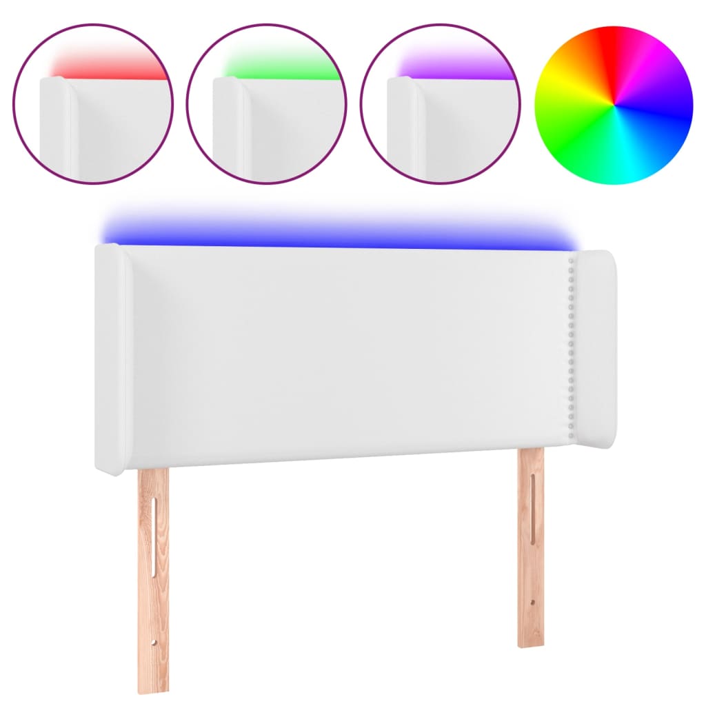 Cabecero Con Led 103 Blanco