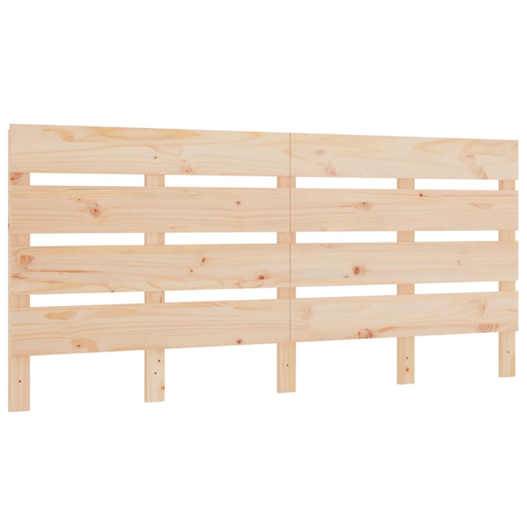 Vidaxl cabecero de cama madera maciza de pino 140x3x80 cm
