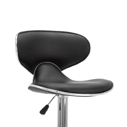 vidaXL Bancos de bar 2 pcs couro artificial preto vidaXL Bancos de bar 2 pcs couro artificial preto