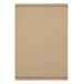 Alfombra interior/exterior efecto yute color natural 170x120 Alfombra interior/exterior efecto yute color natural 170x120 Beige