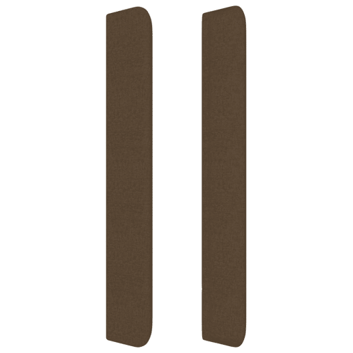 vidaXL Cabeceira cama c abas tecido 83x16x118128 cm castanho-escuro vidaXL Cabeceira cama c abas tecido 83x16x118128 cm castanho-escuro