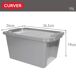 Curver Pack 7 cajas de almacenaje con tapa Bi-Box Curver Pack 7 cajas de almacenaje con tapa Bi-Box Gris
