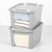 Curver Pack 7 cajas de almacenaje con tapa Bi-Box Curver Pack 7 cajas de almacenaje con tapa Bi-Box Gris