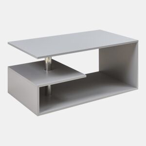 Mesa de centro Haarlem con gaveta 90x50x41 cm Cincento claro en.casa