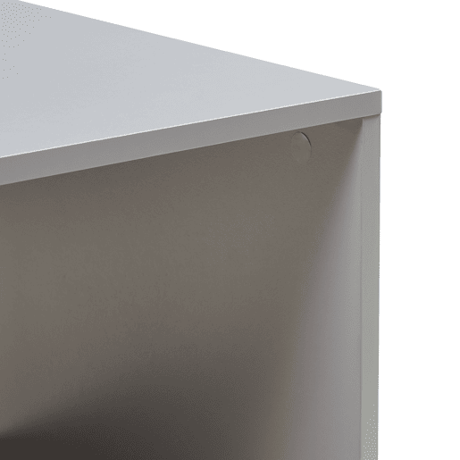 Mesa de centro Haarlem con gaveta 90x50x41 cm Cincento claro en.casa