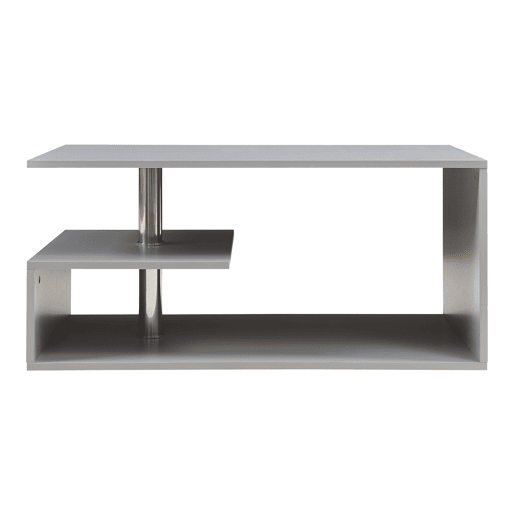 Mesa de centro Haarlem con gaveta 90x50x41 cm Cincento claro en.casa