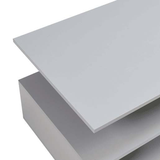 Mesa de centro Haarlem con gaveta 90x50x41 cm Cincento claro en.casa