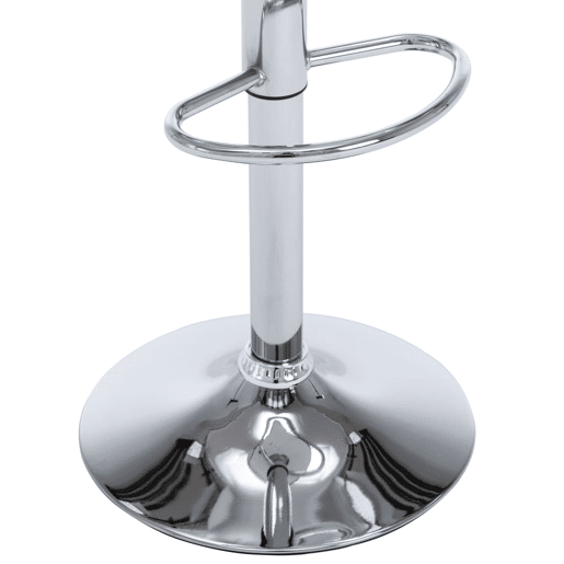 vidaXL Bancos de bar 2 pcs couro artificial branco vidaXL Bancos de bar 2 pcs couro artificial branco
