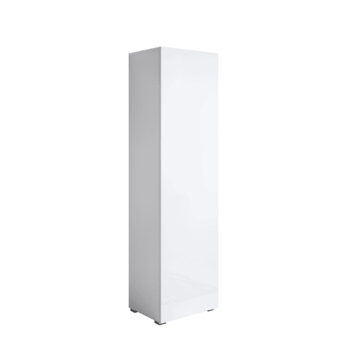 Vitrine Sala de estar e jantar Branco 40x29x167 1 porta Luke V4 Muebles Bonitos