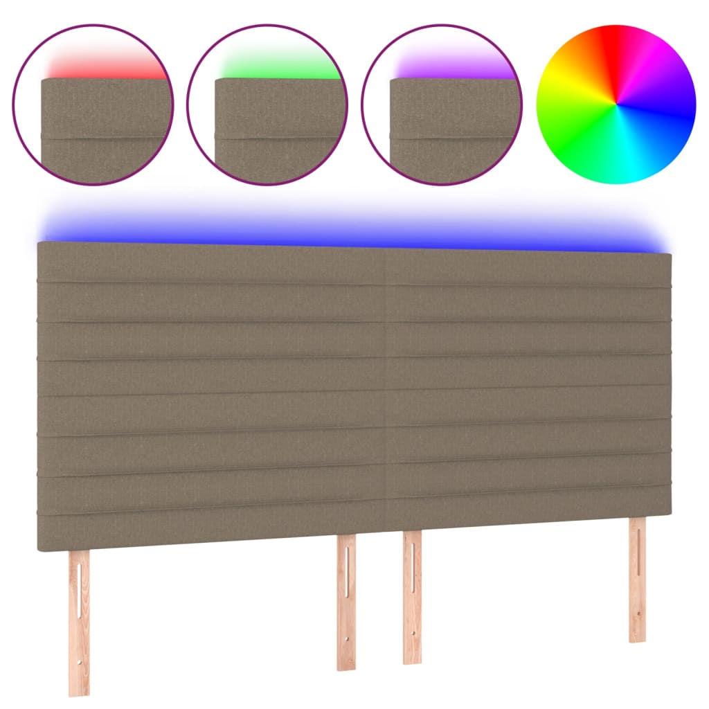 Cabecero Con Led 200 Topo