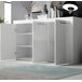 Aparador Salón comedor 3 puertas Nelia Muebles Bonitos 144 Aparador Salón comedor 3 puertas Nelia Muebles Bonitos 144 Blanco