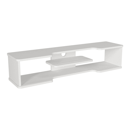 Móvel de TV suspenso Yrela 120x30x26 cm Branco en.casa