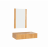 Móvel de entrada Hall de entrada Carvalho Alba 80x42x97 1 gaveta Amira Muebles Bonitos