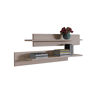 Conjunto 2 Prateleiras Sala de estar e jantar Sonoma 100x20x20 Luke Muebles Bonitos