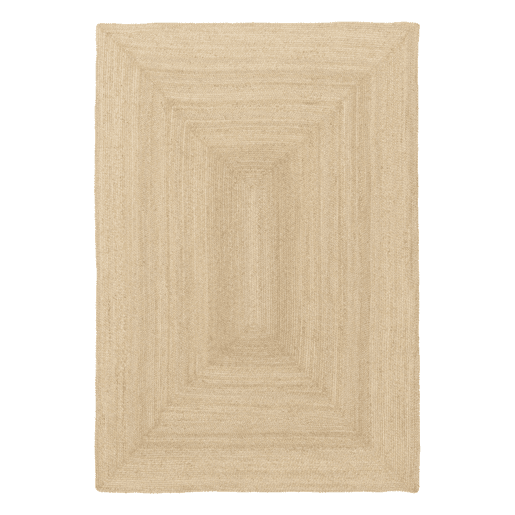 Tapete retangular de juta, natural, Padma, Natural, 80x150x1 cm Tapete retangular de juta, natural, Padma, Natural, 80x150x1 cm