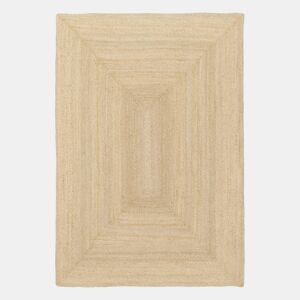 Tapete retangular de juta, natural, Padma, Natural, 80x150x1 cm