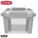 Curver Pack 5 cajas de almacenaje con tapa Bi-Box Curver Pack 5 cajas de almacenaje con tapa Bi-Box Gris