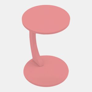 Mesa de apoio Holeby 56 x Ø 38 cm Cor de rosa en.casa