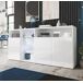 Aparador Salón comedor 3 puertas LED Clark Muebles Bonitos 150 Aparador Salón comedor 3 puertas LED Clark Muebles Bonitos 150 Blanco