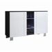 Aparador Salón comedor 3 puertas LED Luke A1 Muebles Bonitos 120 Aparador Salón comedor 3 puertas LED Luke A1 Muebles Bonitos 120 Blanco/ Negro