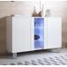 Aparador Salón comedor 3 puertas LED Luke A1 Muebles Bonitos 120 Aparador Salón comedor 3 puertas LED Luke A1 Muebles Bonitos 120 Blanco