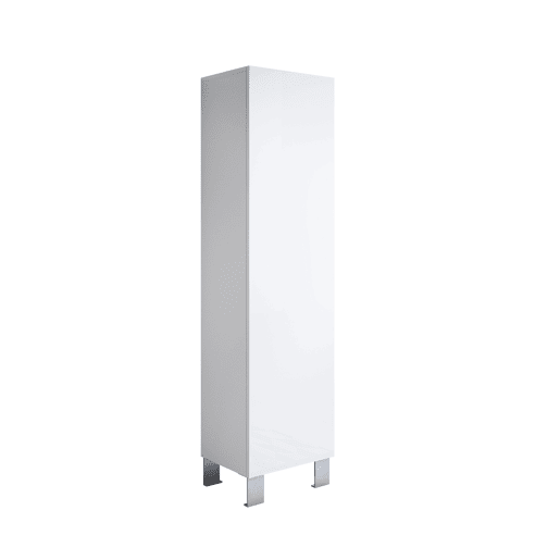 Vitrine Sala de estar e jantar Branco 40x29x177 1 porta Luke V4 Muebles Bonitos