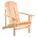 Adirondack Silla para Jardín Madera de Abeto Outsunny Adirondack Silla para Jardín Madera de Abeto Outsunny Marrón