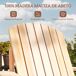 Adirondack Silla para Jardín Madera de Abeto Outsunny Adirondack Silla para Jardín Madera de Abeto Outsunny Marrón