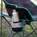 Aktive Pack 2 sillas plegables camping con posavasos Aktive Pack 2 sillas plegables camping con posavasos Negro