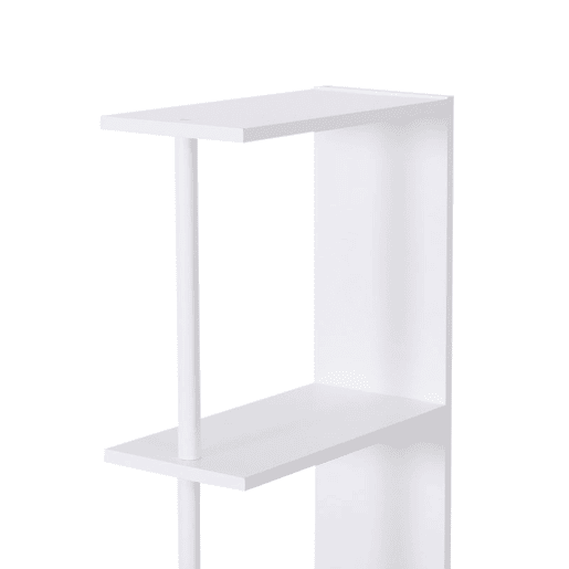 HOMCOM Coluna Estreita de Casa de Banho Armário Alto Moderno com 2 Prateleiras, 2 Gavetas e 1 Porta Antiviragem 15x33x136,8 cm Branco e Cinzento