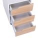 Armario Archivador MDF HOMCOM, oficina - muebles de oficina 40 Armario Archivador MDF HOMCOM, oficina - muebles de oficina 40 Blanco