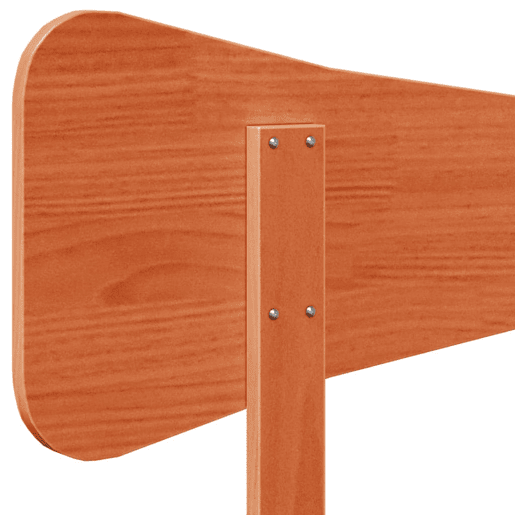 vidaXL Cabeceira 90 cm madeira de pinho maciça castanho-mel vidaXL Cabeceira 90 cm madeira de pinho maciça castanho-mel