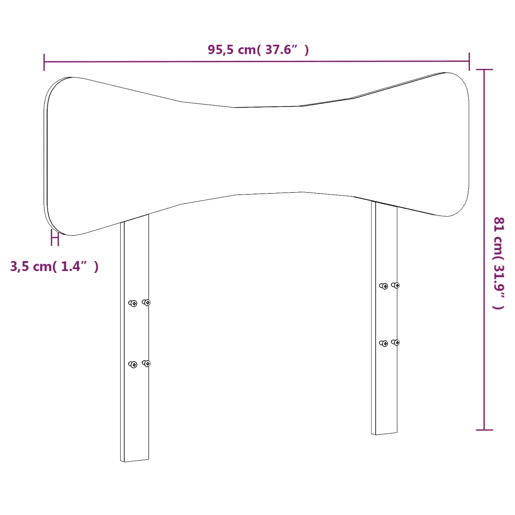 vidaXL Cabeceira 90 cm madeira de pinho maciça castanho-mel vidaXL Cabeceira 90 cm madeira de pinho maciça castanho-mel