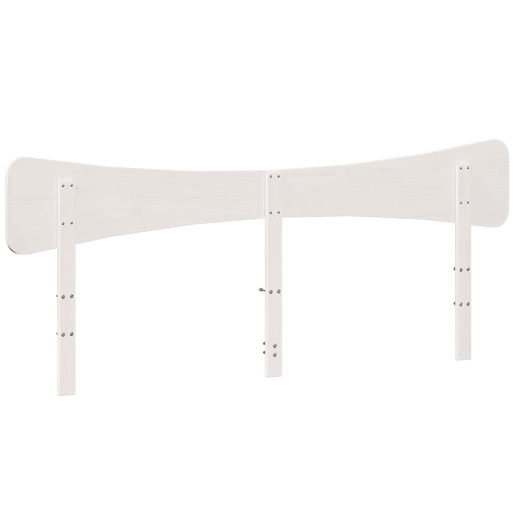 vidaXL Cabeceira 200 cm madeira de pinho maciça branco vidaXL Cabeceira 200 cm madeira de pinho maciça branco