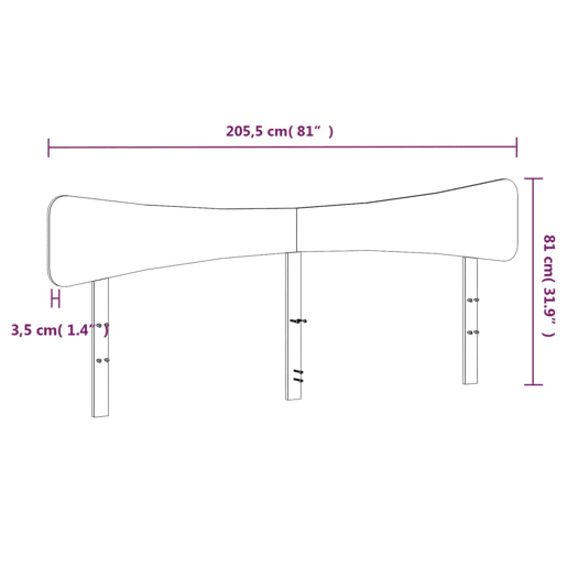 vidaXL Cabeceira 200 cm madeira de pinho maciça branco vidaXL Cabeceira 200 cm madeira de pinho maciça branco