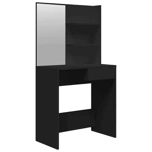 Penteadeira - Toucador com espelho 74,5x40x141 cm preto