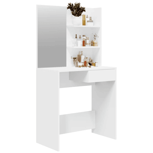 Penteadeira - Toucador com espelho 74,5x40x141 cm branco