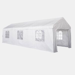 3x9m tenda de receção, Burdigala, Branco, 885x296x277 cm